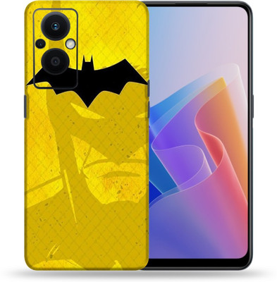 OggyBaba Oppo F21 Pro 5g, BAtman Yellow Mobile Skin(Multicolor)