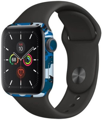 Orgic India Apple Watch Series 5 44mm Mobile Skin(Camo Blue)