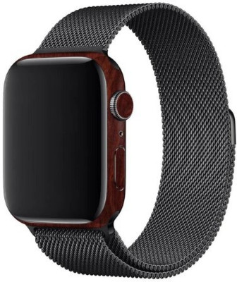 Orgic India Apple Watch Series 4 44mm Mobile Skin(Ebony Wood)