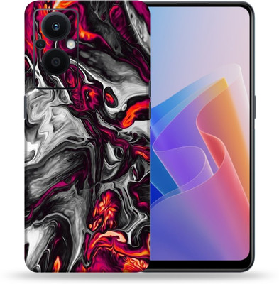 OggyBaba Oppo F21 Pro 5g, Colorful Lava Mobile Skin(Multicolor)