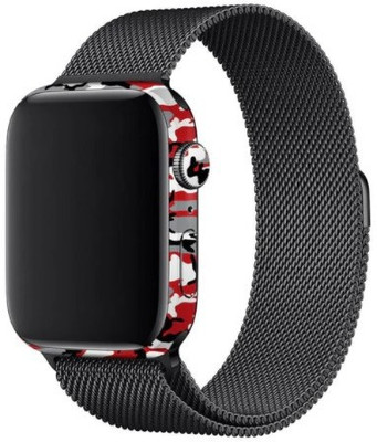 Orgic India Apple Watch Series 4 44mm Mobile Skin(Camo Red)