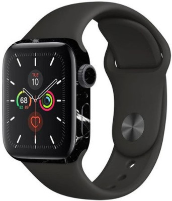 Orgic India Apple Watch Series 5 44mm Mobile Skin(Black Marble)