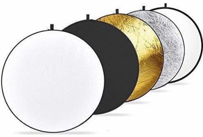 MVPRO 42''/110cm 5 in 1 Photo Studio Lighting Reflector Arm (Gold/Black/Silver/White) Reflector