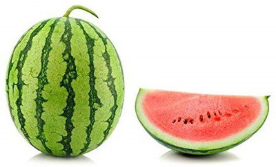 Biosnyg Big Oblong 6-8 Kg Fruit Deep Crimson Red High Yield Hybrid Watermelon 10gm Seed Seed(10 g)