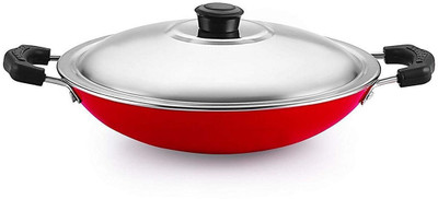 RBGIIT Appachatty with Lid 1 L capacity 22 cm diameter(Aluminium, Non-stick)