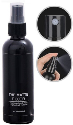 Emijun Skin hydrating makeup setting spray for lasting makeup fixer Primer  - 100 ml(TRANSPARENT)