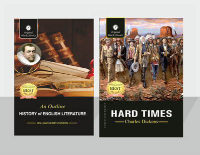 An Outline History Of English Literature By William Henry Hudson & Hard Times By Charles Dickens(Paperback, William Henry Hudson, Charles Dickens)