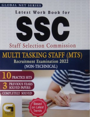 Global Net Series | Latest Workbook For Saff Selection Commission [SSC] | Multi Tasking Staff [MTS] | Non Technical | Recruitment Examination 2022 | 100 Practice Sets | 3 Previous Years Solved Questions | English Medium(Paperback, Expert Team)