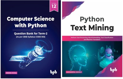 Computer Science With Python & Python Text Mining (Set Of 2 Books)(Paperback, Meenu Kohli & Alexandra George)