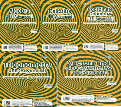 Cengage Mathematics 5 Books Set (Algebra,Calculus,Trigonometry,Coordinate Geometry,Vector And 3D Geometry) 2022