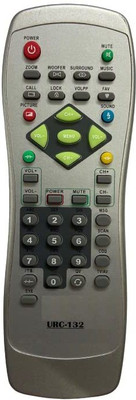 Akshita URC-132 TV Compatible For TV Universal Remote Control HYUNDAI Remote Controller(Grey)