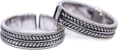 jsaj BAND TOERING Silver Silver Plated Toe Ring