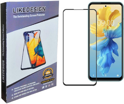 welldesign Edge To Edge Tempered Glass for Infinix Hot 11 2022(Pack of 1)