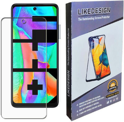 welldesign Edge To Edge Tempered Glass for Infinix Hot 11 2022(Pack of 1)