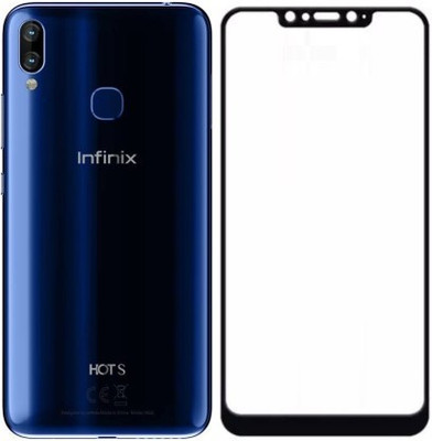 COVJ Edge To Edge Tempered Glass for Infinix Hot S3x(Pack of 1)