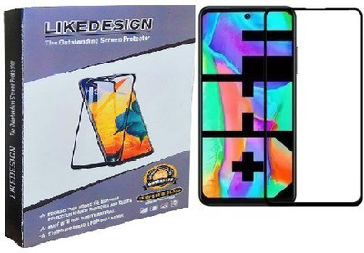 LIKEDESIGN Edge To Edge Tempered Glass for Infinix Hot 11 2022(Pack of 1)