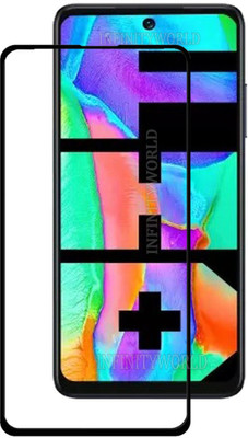 INFINITYWORLD Edge To Edge Tempered Glass for Infinix Hot 11 2022(Pack of 1)