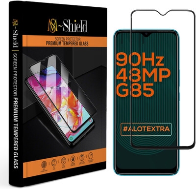 MS-Shield Edge To Edge Tempered Glass for Infinix Hot 10s(Pack of 1)