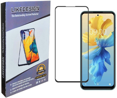 welldesign Edge To Edge Tempered Glass for Infinix Hot 11 2022(Pack of 1)