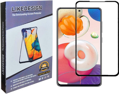 LIKEDESIGN Edge To Edge Tempered Glass for IQOO Z6 Pro 5G, IQOO Z6 Pro, Vivo IQOO Z6 Pro(Pack of 1)