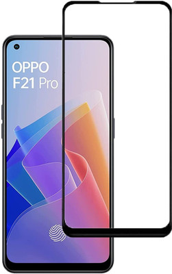 ISAAK Edge To Edge Tempered Glass for OPPO F21 Pro (4G), OPPO F21 Pro (5G) Edge to Edge, Full Glue, 11D Tempered Glass(Pack of 1)