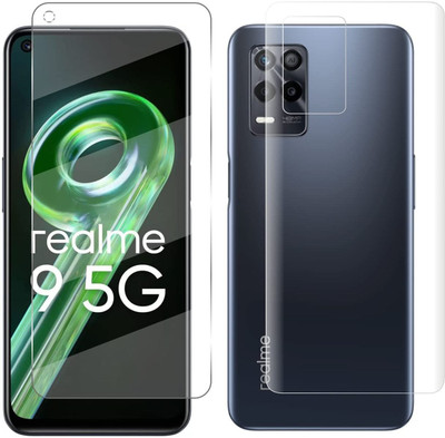 4 YARDS Front and Back Tempered Glass for Realme 9 5G(Pack of 1)