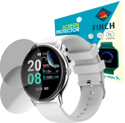 FINCH Screen Guard for Fire Boltt Hurricane Smartwatch(Pack of 2)
