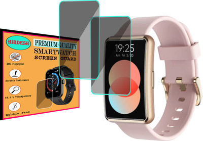hirdesh Screen Guard for DIZO Watch S(Pack of 2)