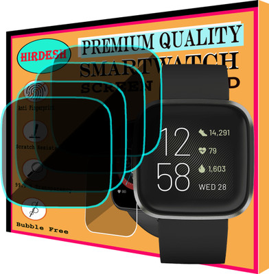 hirdesh Screen Guard for FITBIT Versa 2(Pack of 4)