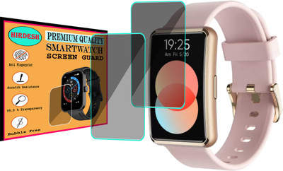 hirdesh Screen Guard for DIZO Watch S(Pack of 2)
