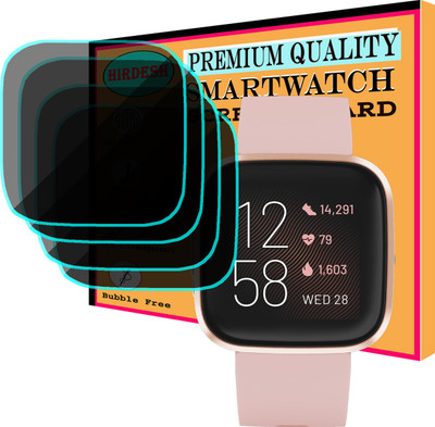 hirdesh Screen Guard for FITBIT Versa 2(Pack of 4)
