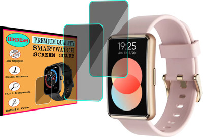 hirdesh Screen Guard for DIZO Watch S(Pack of 2)
