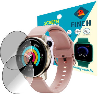 FINCH Screen Guard for Ambrane Fitshot Curl Smartwatch(Pack of 2)