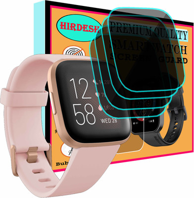 hirdesh Screen Guard for FITBIT Versa 2(Pack of 4)