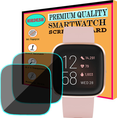 hirdesh Screen Guard for FITBIT Versa 2(Pack of 2)