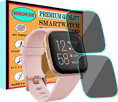 hirdesh Screen Guard for FITBIT Versa 2(Pack of 2)