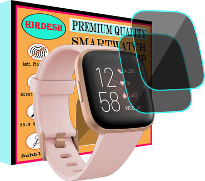 hirdesh Screen Guard for FITBIT Versa 2(Pack of 2)