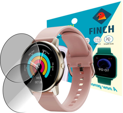 FINCH Screen Guard for Ambrane Fitshot Curl Smartwatch(Pack of 2)