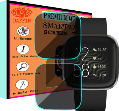 daffin Screen Guard for FITBIT VERSA 2(Pack of 2)