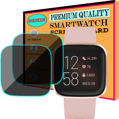 hirdesh Screen Guard for FITBIT Versa 2(Pack of 2)