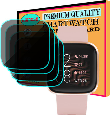 hirdesh Screen Guard for FITBIT Versa 2(Pack of 4)
