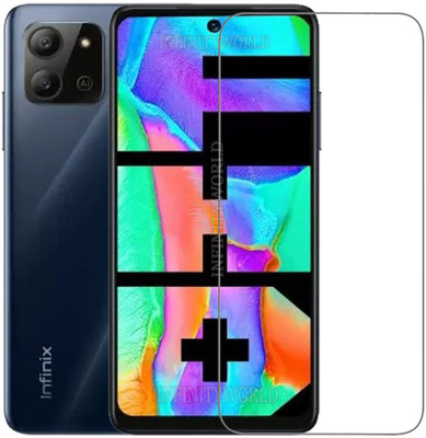 INFINITYWORLD Tempered Glass Guard for Infinix Hot 11 2022(Pack of 1)