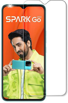 MUTAALI Tempered Glass Guard for Tecno Spark Go 2022 FRONT(Pack of 1)