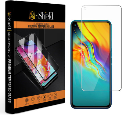 MS-Shield Tempered Glass Guard for Infinix Hot 9(Pack of 1)