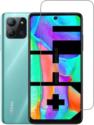 INFINITYWORLD Tempered Glass Guard for Infinix Hot 11 2022(Pack of 1)