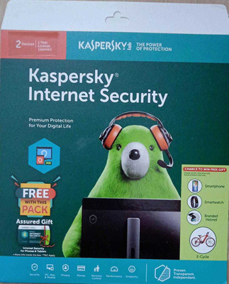 Kaspersky Internet Security 2 User 1 Year (Renewal)(Voucher)