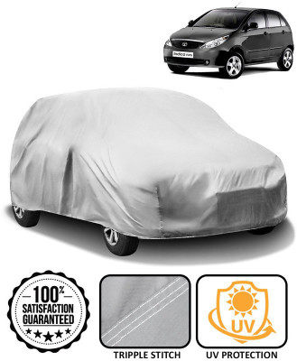 HMS Car Cover For Tata Indica Vista (Without Mirror Pockets)(Silver)