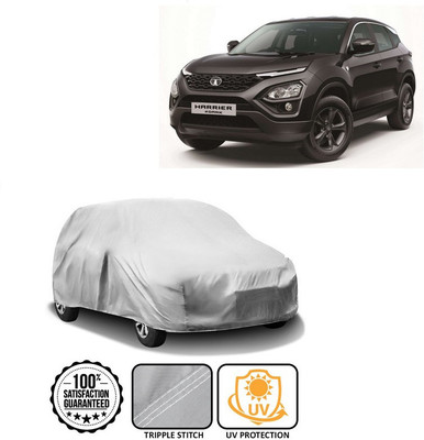 AutoRetail Car Cover For Tata Harrier (Without Mirror Pockets)(Silver)