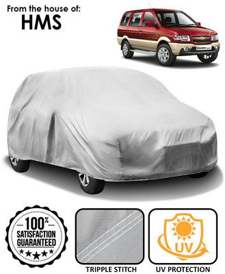 AutoRetail Car Cover For Chevrolet Tavera (Without Mirror Pockets)(Silver)