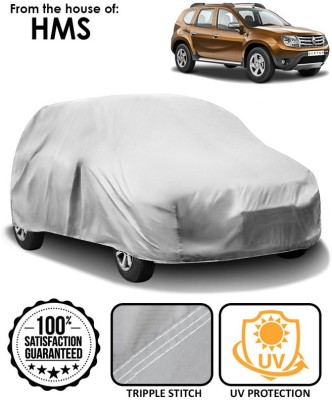 HMS Car Cover For Renault Duster (Without Mirror Pockets)(Silver)